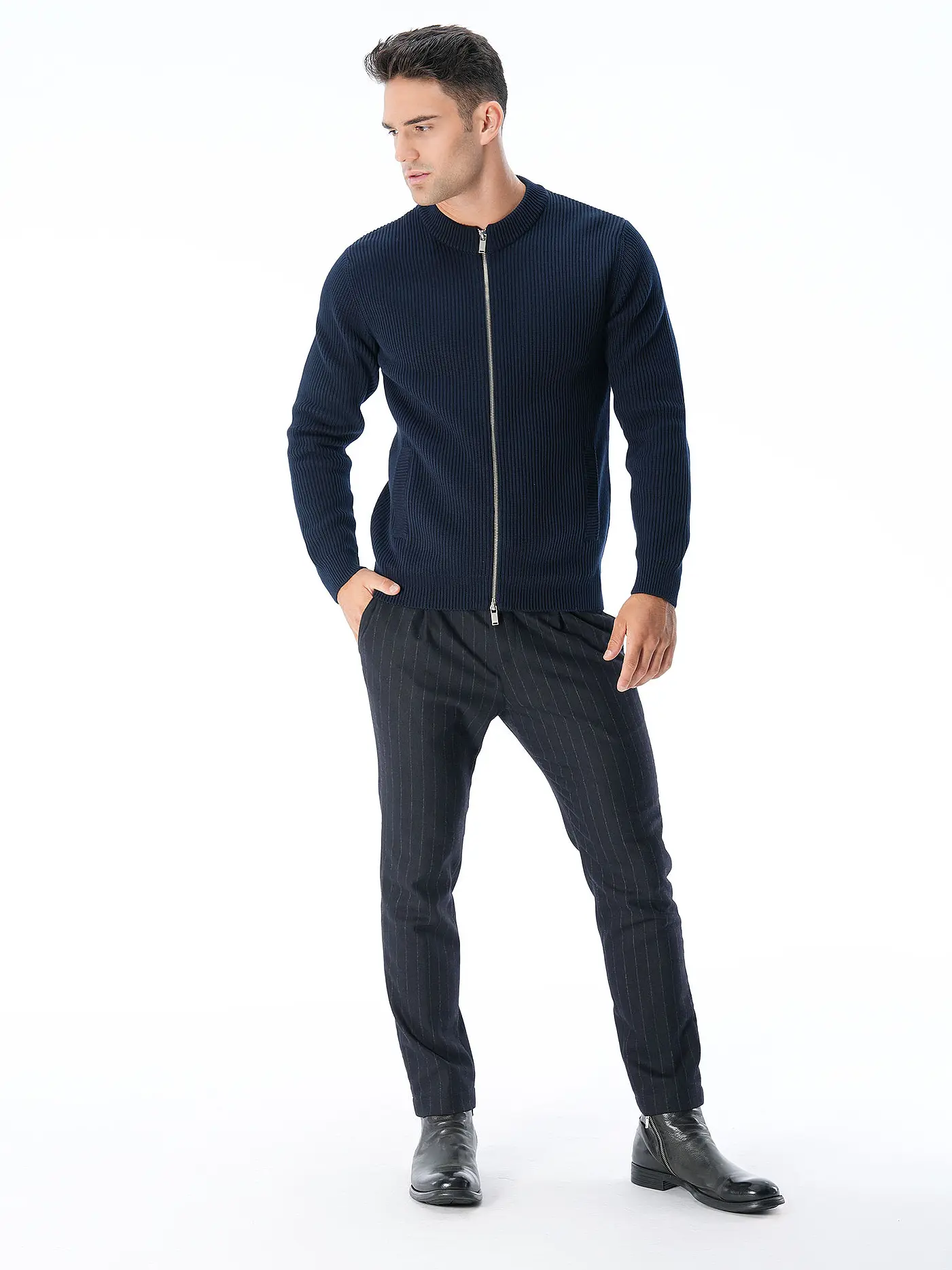 DRYKORN | Strickjacke TRAVUS 1 | blau